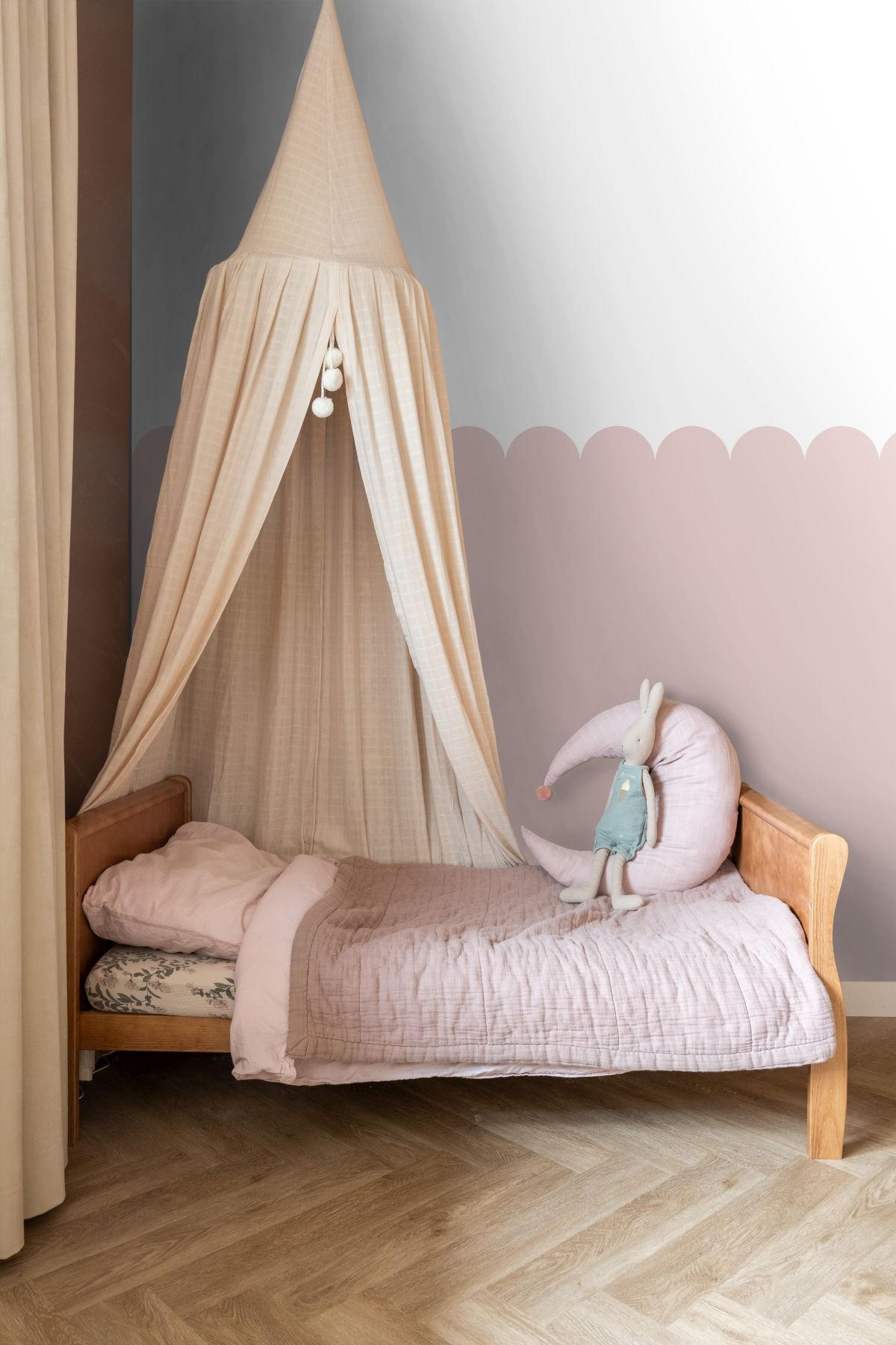 FOTOTAPETE halbhohe Wandverkleidung 100 x 279 cm - Pink, Papier (100/279cm) - ESTAhome