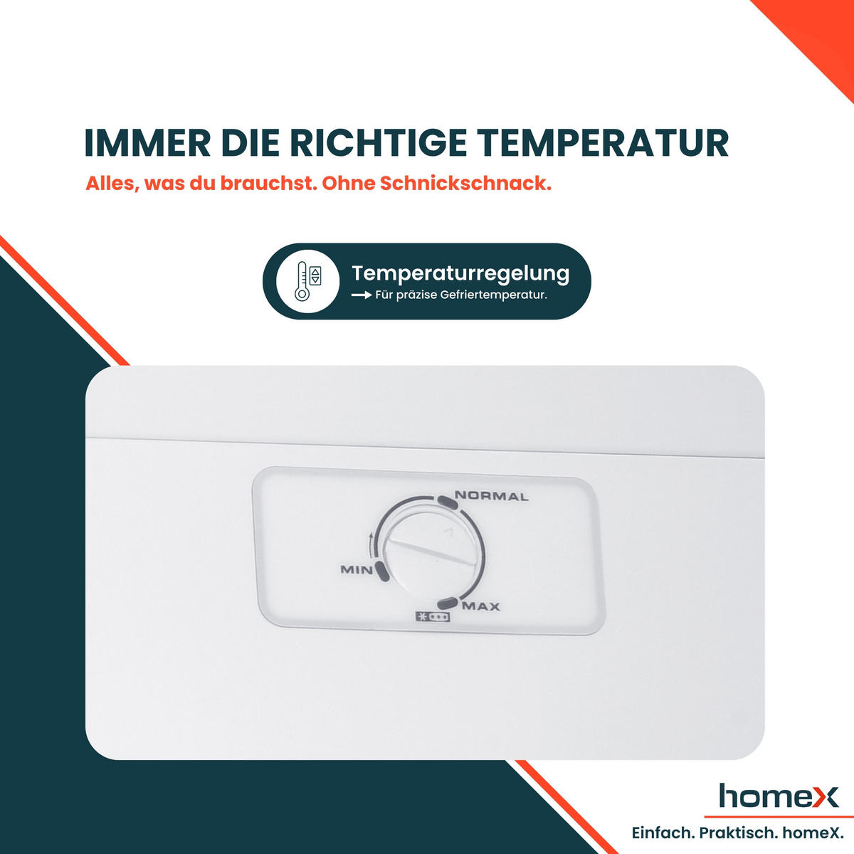 GEFRIERSCHRANK FS1682E-W groß - 168L Nutzinhalt, 4-Sterne Gefrieren, Freezer, leise 37 dB, weiß - Weiß, Kunststoff/Metall (54.5/142.5/57.5cm) - homeX