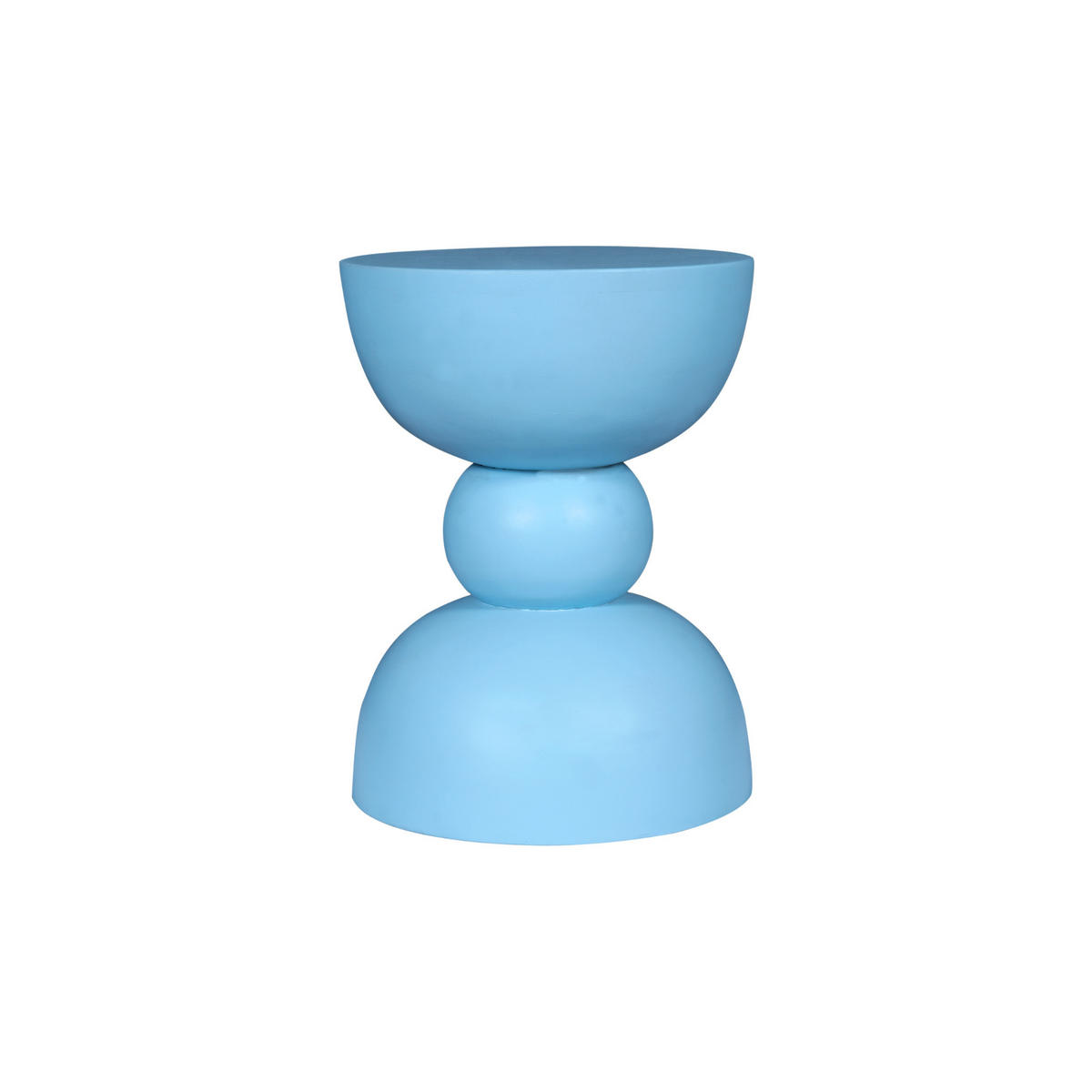 BEISTELLTISCH Jon Blau 30/30/40 cm - Blau, Holz (30/30/40cm) - Starfurn