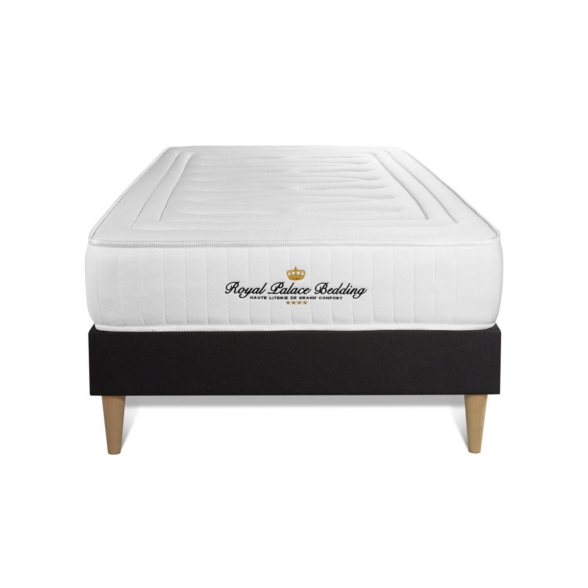 Royal Palace Bedding Bett Schwarz 90x200 cm
