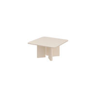 COUCHTISCH quadratisch Cappuccino matt 80/80/50 cm - Cappuccino, Holzwerkstoff (80/80/50cm) - designimpex