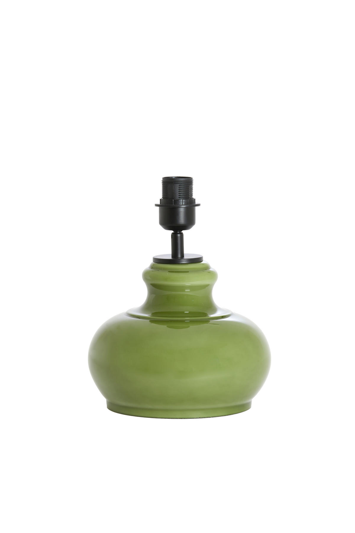 LAMPENSOCKEL Verde Grün 23/23/28.5 cm - Grün, Glas (23/23/28.5cm) - Light & Living