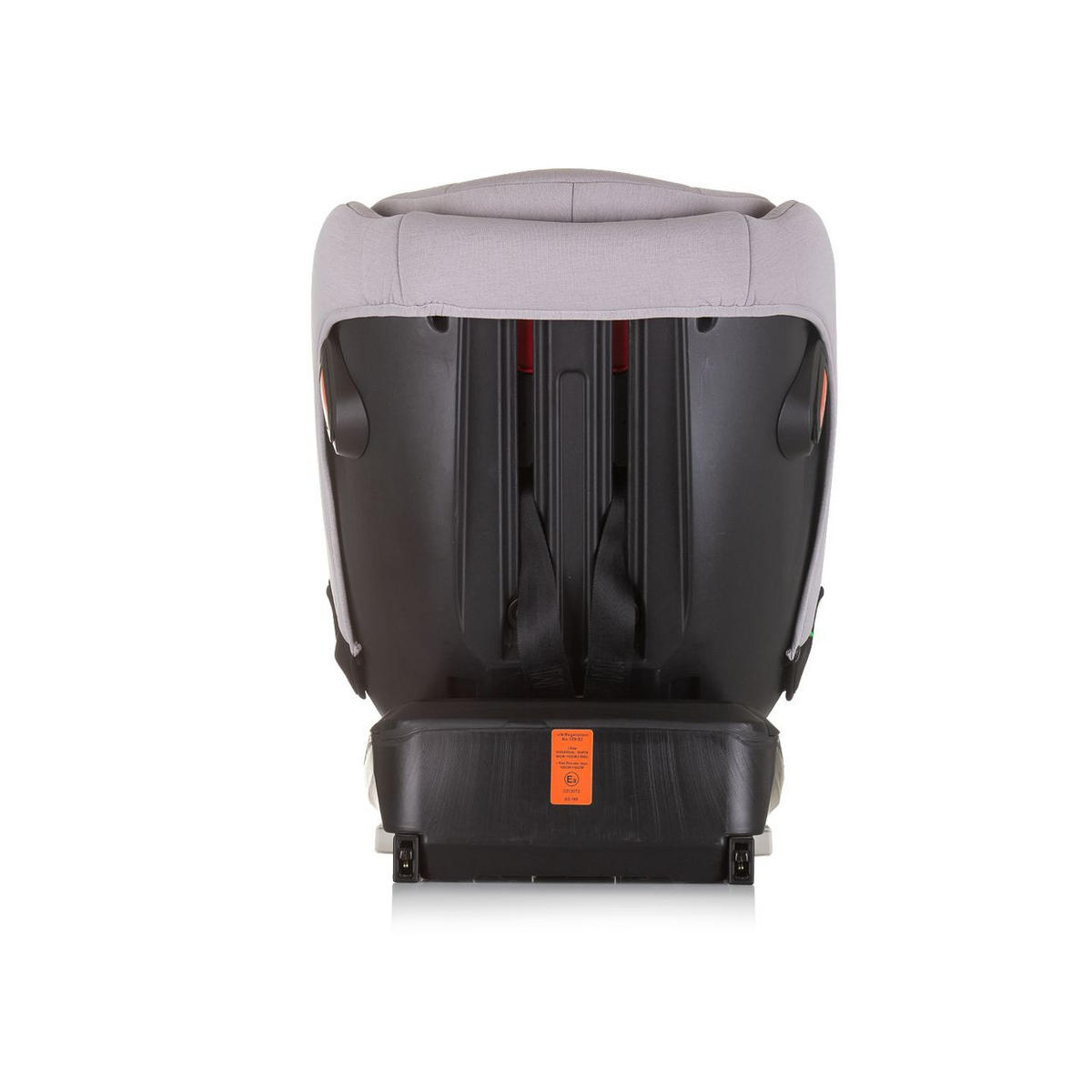 KINDERSITZ Tourino i-Size (40-150cm) dunkelgrau Isofix, höhenverstellbar, Stützbein, drehbar - Grau, Kunststoff (46/78/49cm) - Chipolino