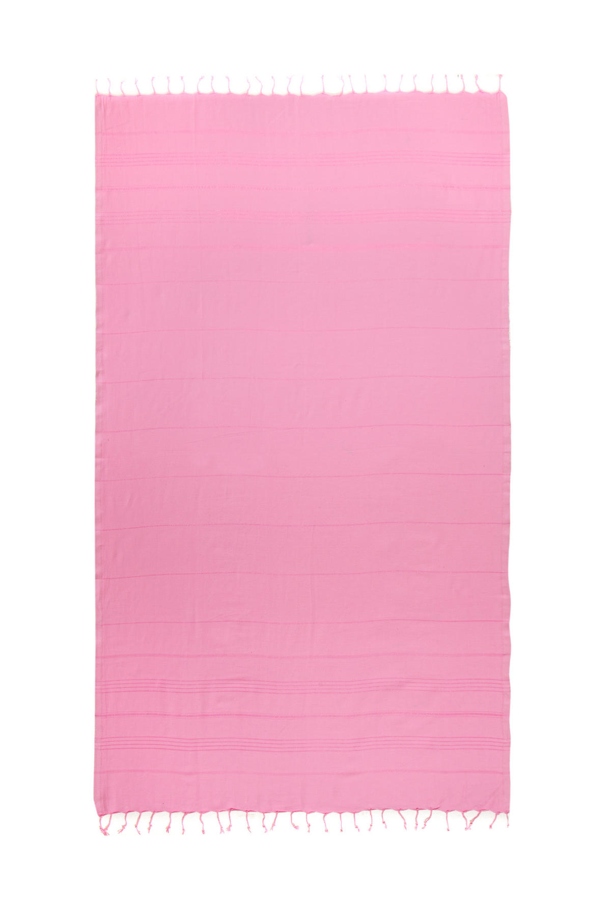 HAMAMTUCH UNI 100x180 Pink - Pink, Textil (180/100cm) - Villa Möbel