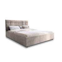 POLSTERBETT APE 140x200 cm mit Bettkästen - Beige - Beige, Holz (140/200cm) - MASSENO