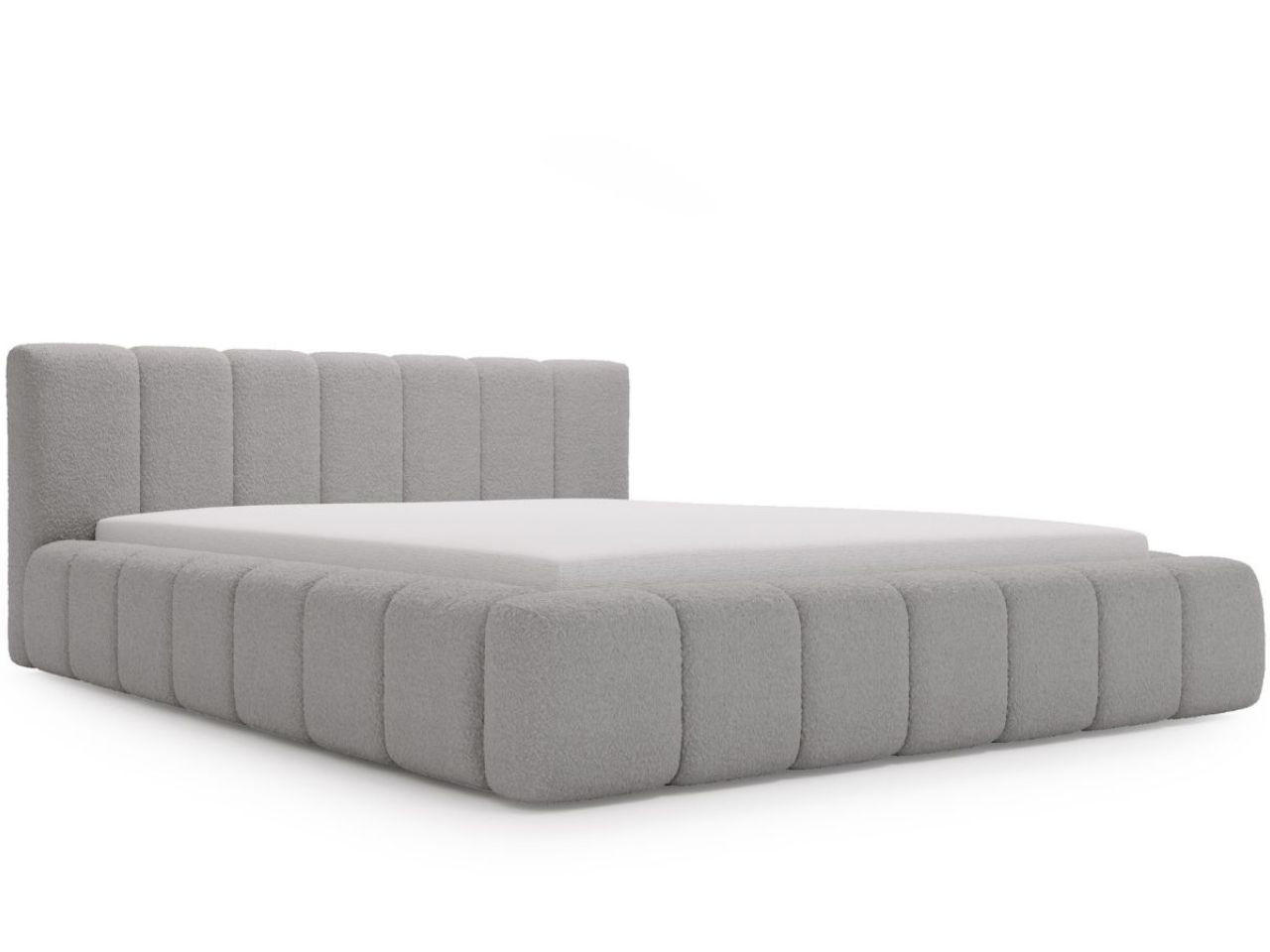 POLSTERBETT Orio 140x200 Grau - Grau, Textil (140/200cm) - Graingold