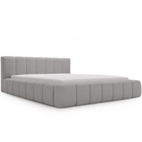 POLSTERBETT Orio 140x200 Grau - Grau, Textil (140/200cm) - Graingold