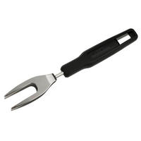 STEAKGABEL Statement in Schwarz/Silber - Silberfarben, Metall (1cm) - Fackelmann