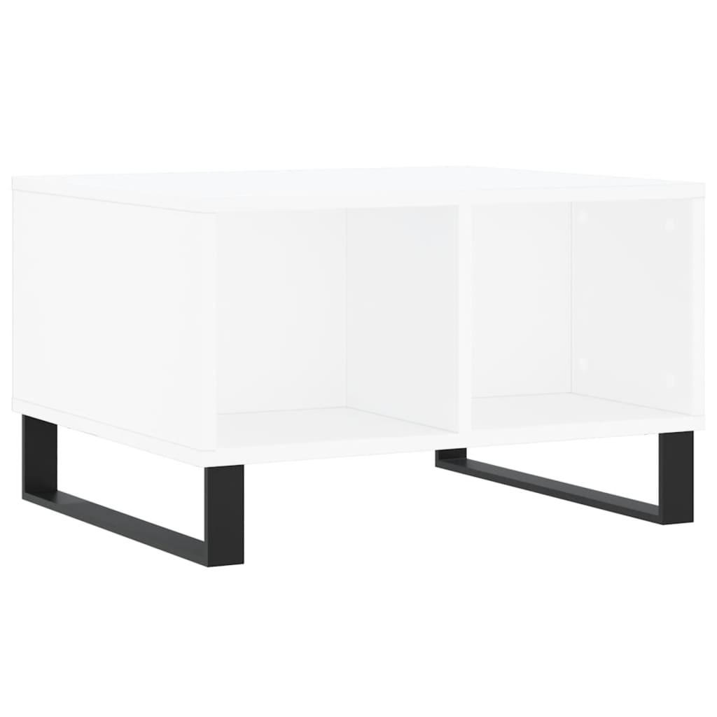 COUCHTISCH Weiß 60x50x36,5 cm Holzwerkstoff - Weiß, Holzwerkstoff (60/50/36.5cm) - furnicato