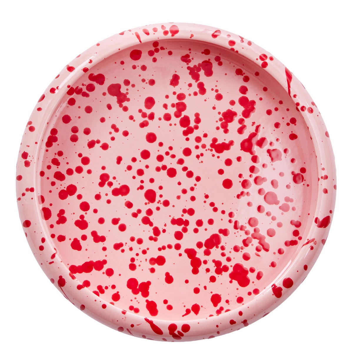 PASTATELLER Boogy Splash Ø23cm - Pink, Keramik (24/24/4.5cm) - Butlers