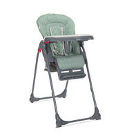 HOCHSTUHL Dulce grün Sitzhöhe verstellbar, faltbar, 5-Punkt-Gurt, Korb - Grün, Kunststoff (52/106/85cm) - Lorelli