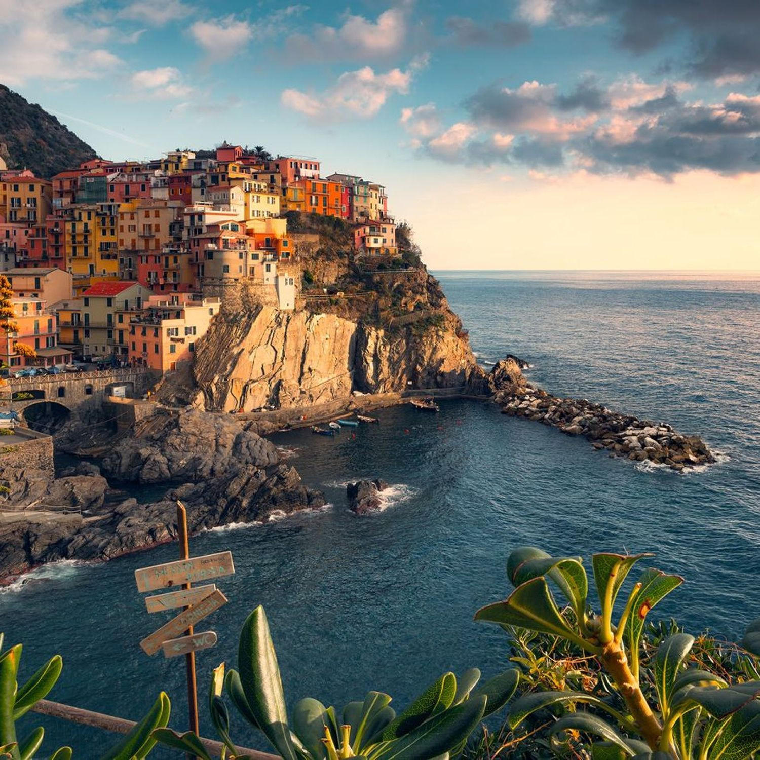 FOTOTAPETE Cinque Terre 450 x 280 cm - Multicolor, Papier (450/280cm) - Sanders & Sanders