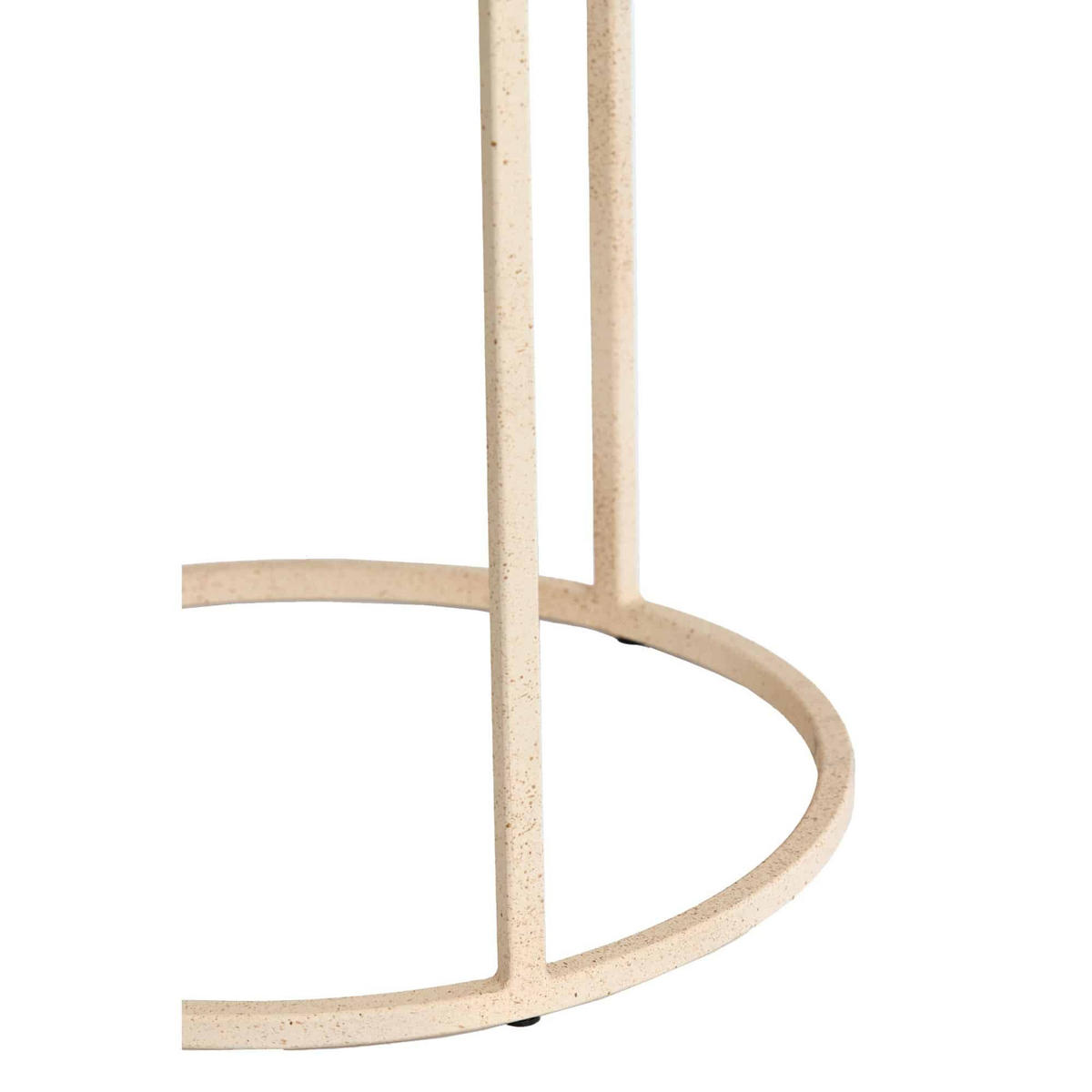 BEISTELLTISCH Sadar Braun 52/52/46 cm - Braun, Metall (52/52/46cm) - Light & Living