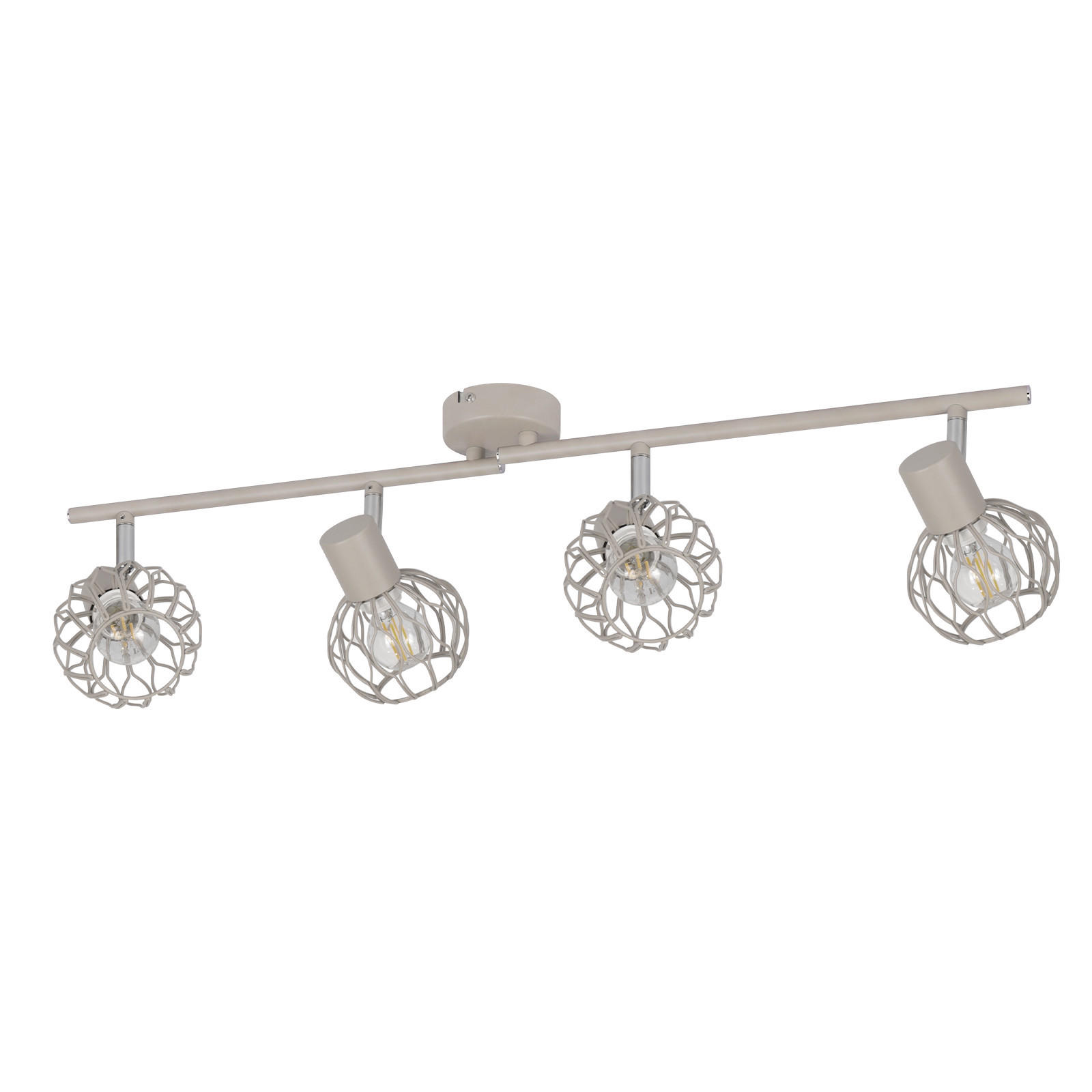 DECKENSTRAHLER Myxvin 70/10/18 cm - Grau, Metall (70/10/18cm) - ZMH