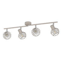 DECKENSTRAHLER Myxvin 70/10/18 cm - Grau, Metall (70/10/18cm) - ZMH