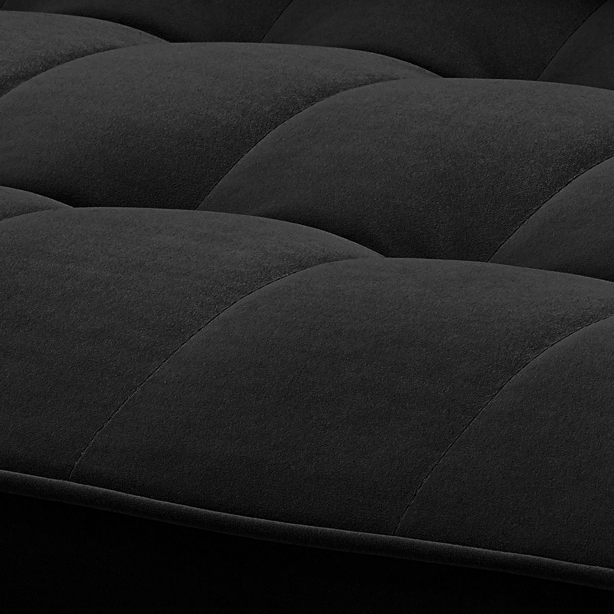 SESSEL - Samt - Dunkelbraun/Schwarz, Birkenholz/Textil (90/80/86cm) - home24