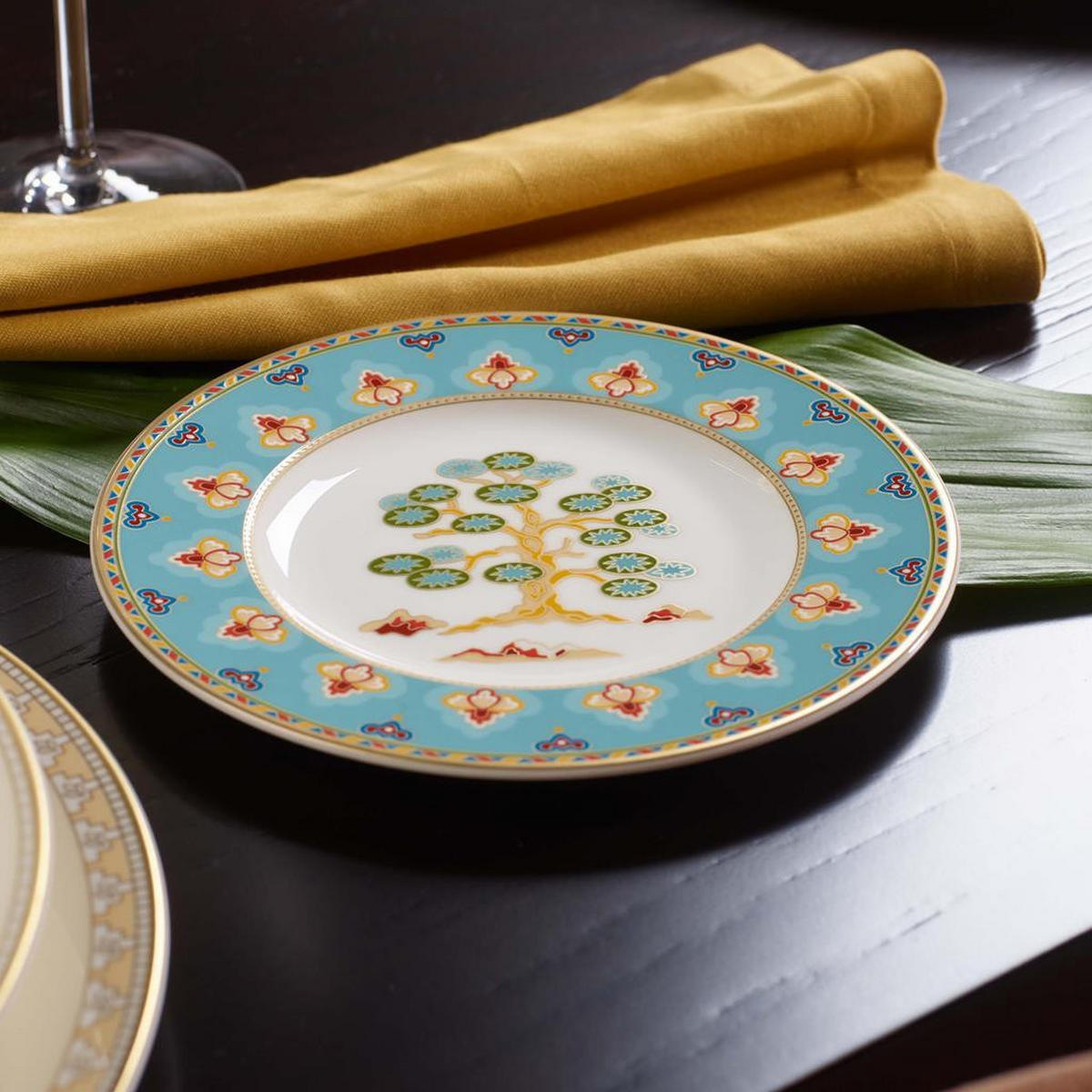 BROTTELLER Samarkand Aquamarin bunt ø 16,4 cm - Multicolor, Keramik (16.4cm) - Villeroy & Boch