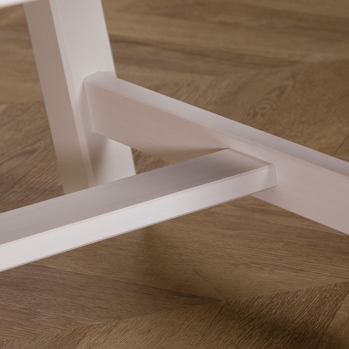 COUCHTISCH LUZERNA - Weiß, Holz (60/110/45cm) - IDIMEX