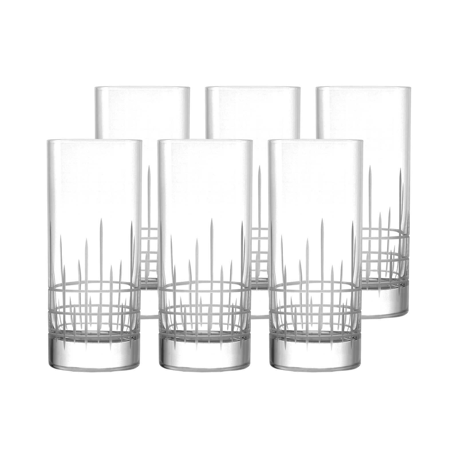 SAFTGLÄSER New York Bar Manhattan transparent 380 ml 6er Set - Transparent, Glas (0.38L) - Stölzle Lausitz