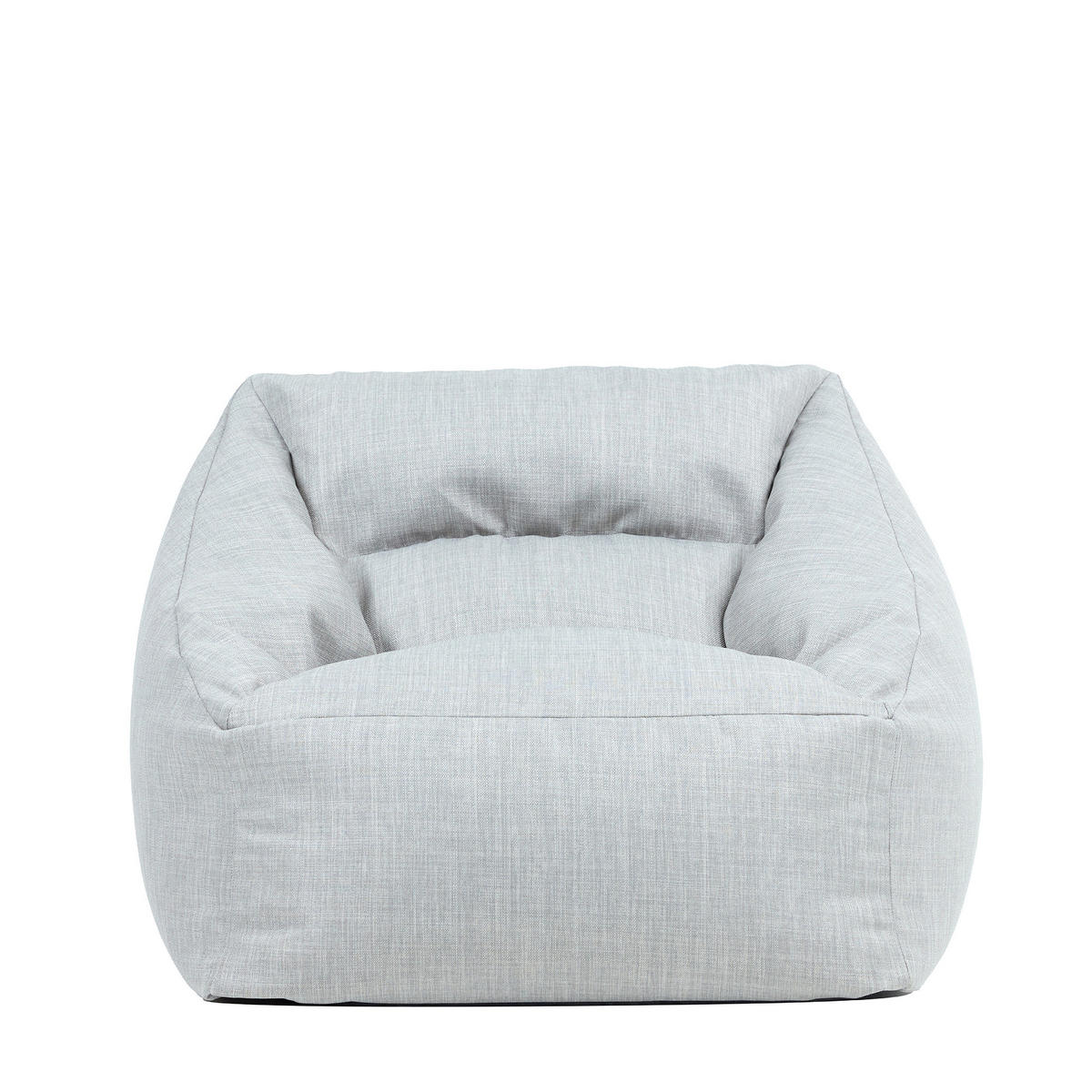 SITZSACK Outdoor-Sessel Natalia - Grau, Textil (97/35/84cm) - icon