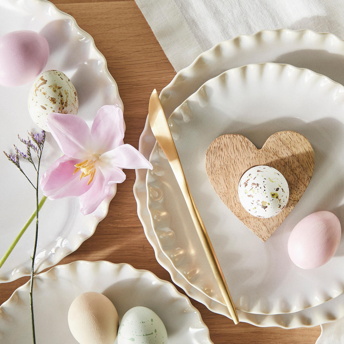 EIERBECHER (4er Set) Mango Days - Braun, Holz (10/2/10cm) - Butlers