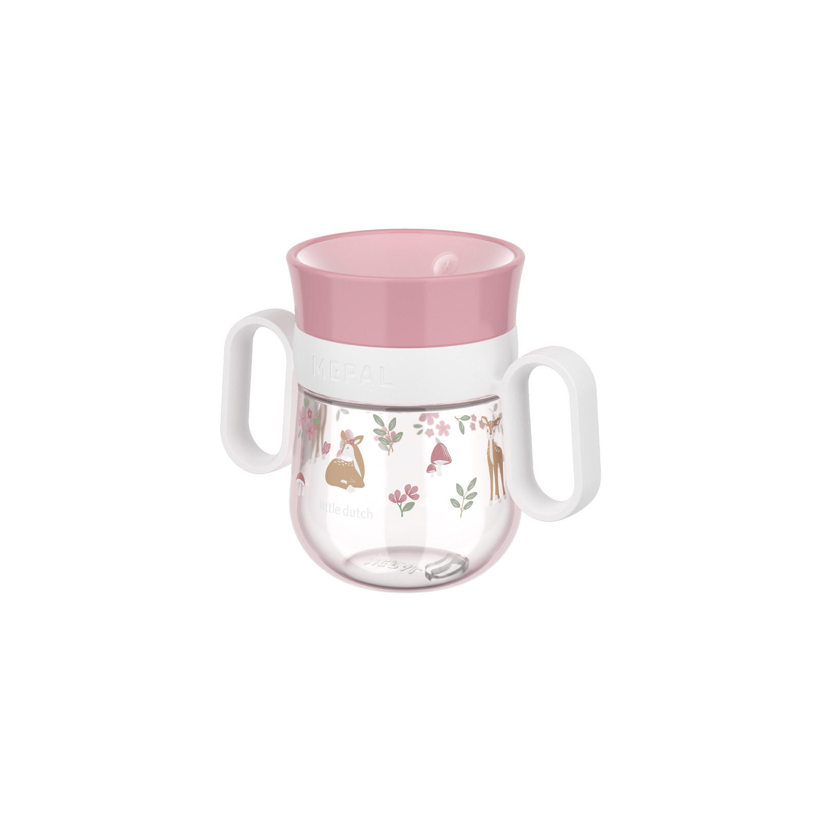 360° TRINKLERNBECHER Mio (2025) Fairy Garden 200 ml - Pink/Rosa, Kunststoff (0.2L) - Mepal