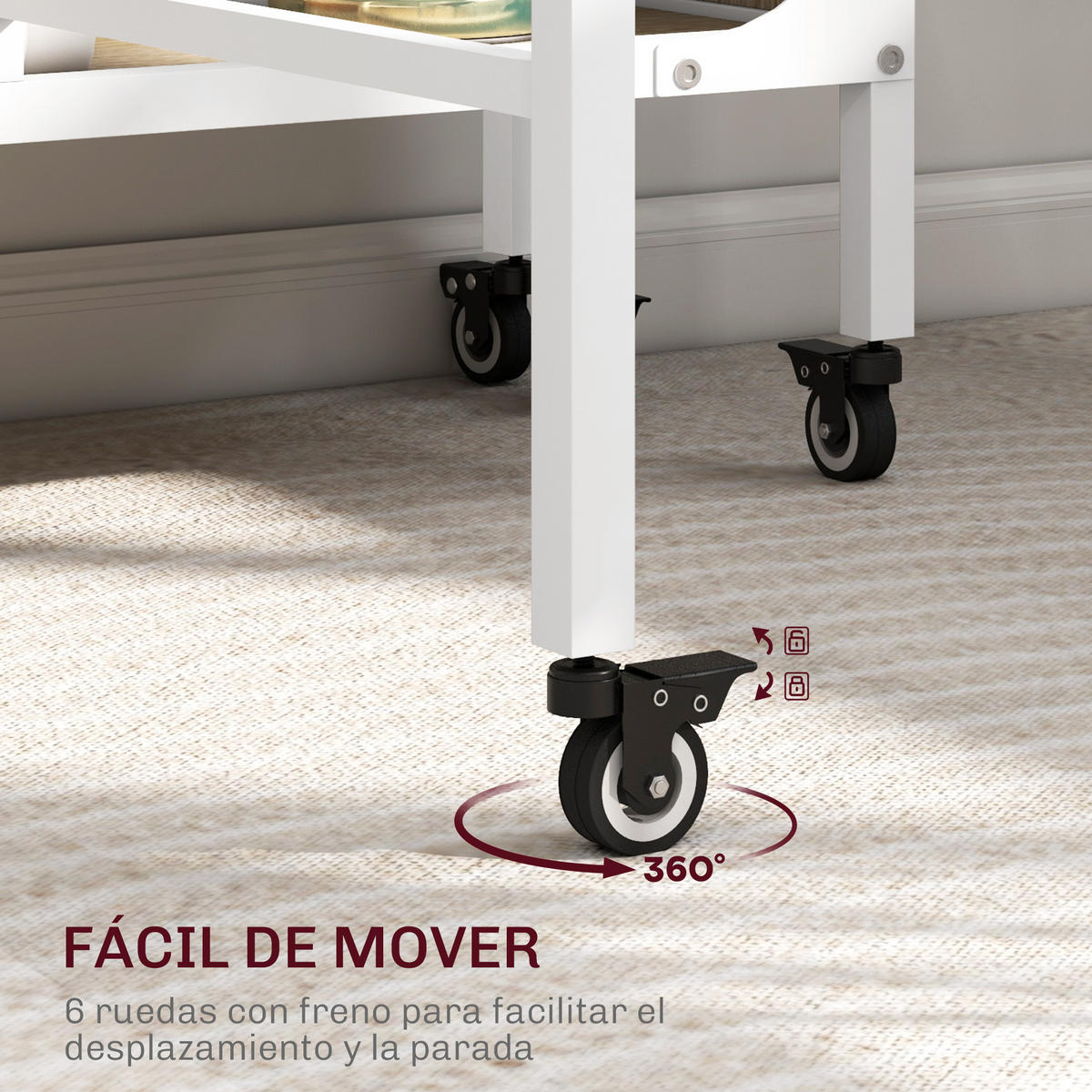 ESSTISCH Naturholz 1 Stück - Beige, Kunststoff (130/80/74cm) - GiPP