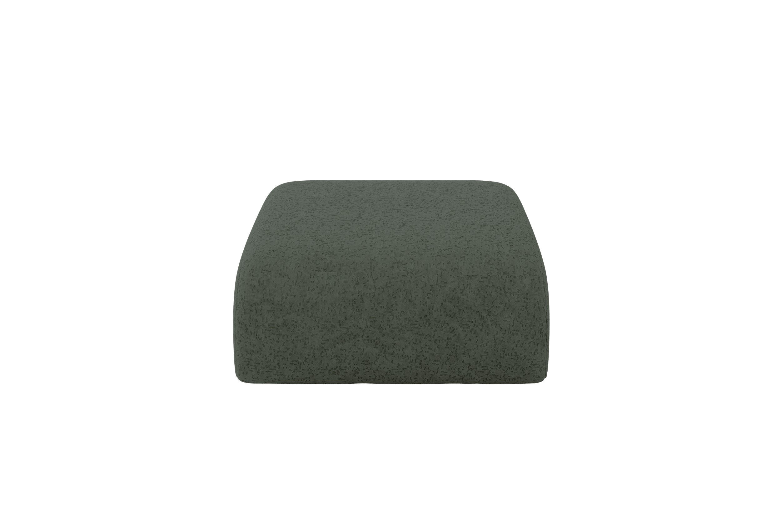 ALTDECOR MODULÁRNÍ TABURET MIRA-PUF 91x89x40 cm, zelený, velur