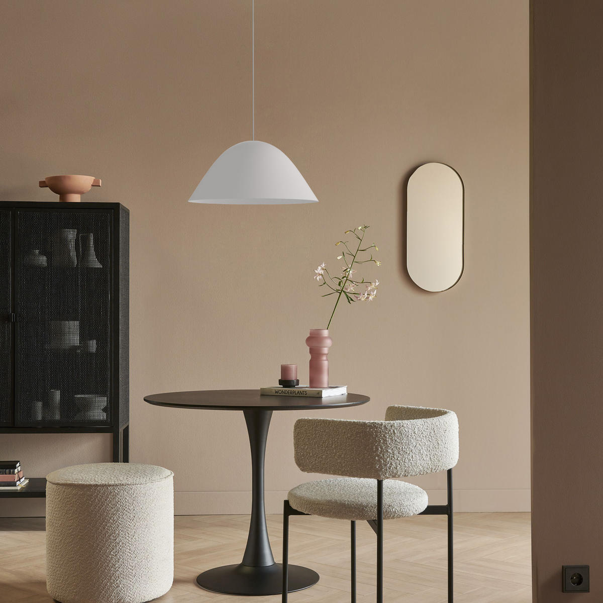 HÄNGELEUCHTE - Weiß, Metall (50/50/27cm) - Lumicom