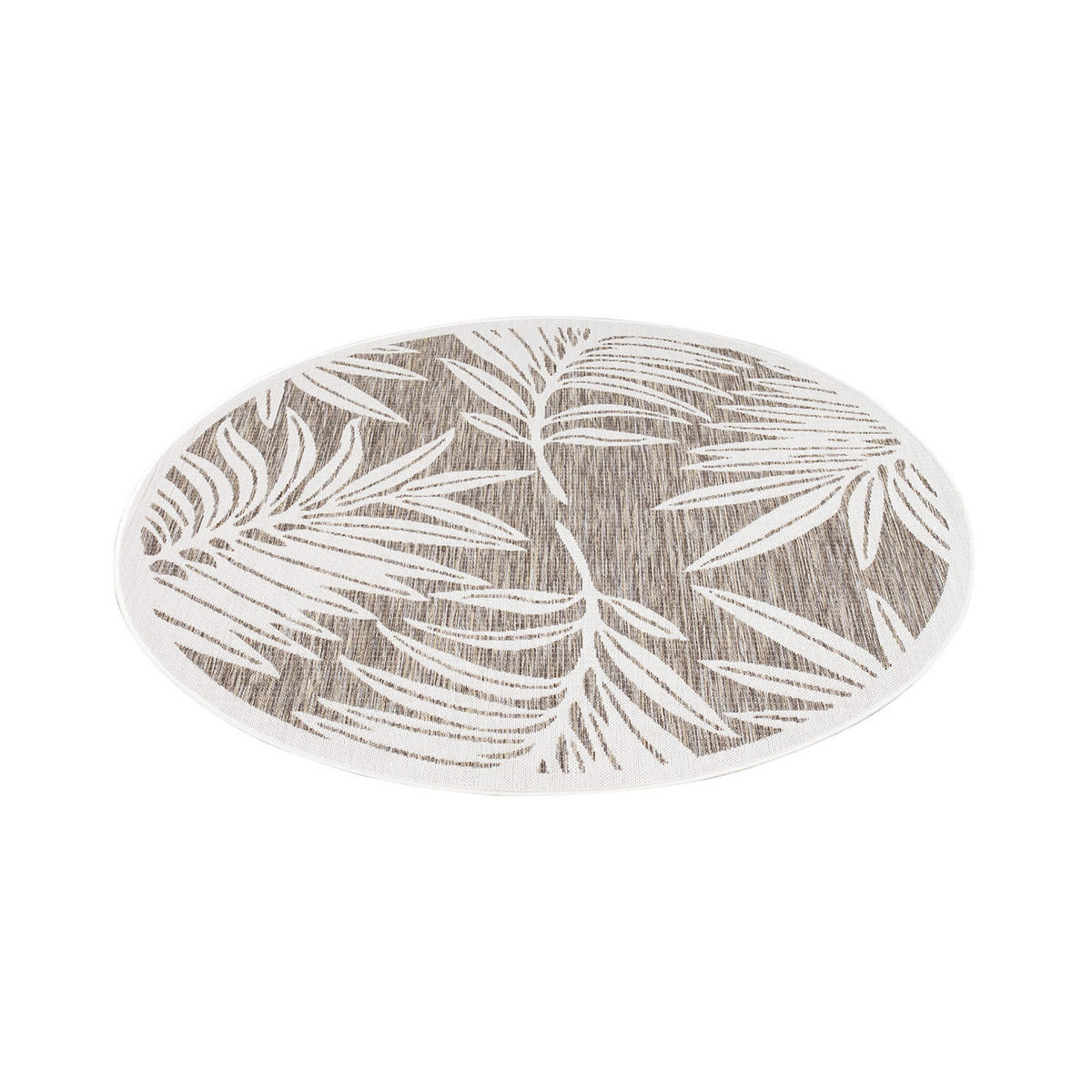 OUTDOOR-TEPPICH Sun 468 Beige 120 cm - Beige, Textil (120/120cm) - carpet city