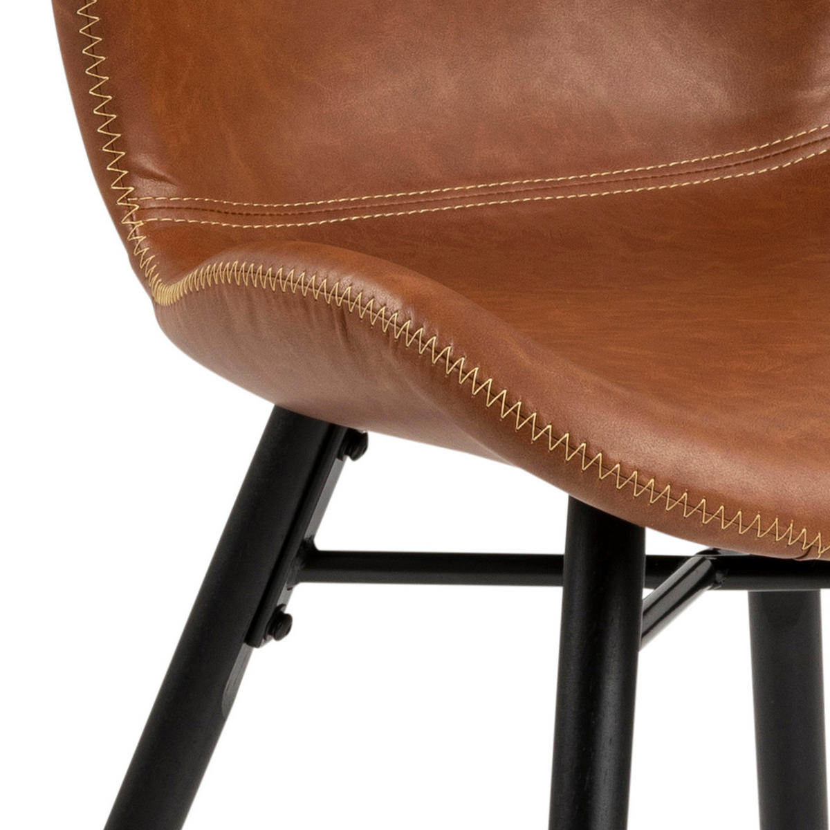 STUHL 2er-Set braun - Braun, Holzwerkstoff (47/82/53cm) - ebuy24