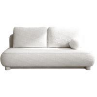 SOFA Weiß BELLY - Weiß, Holzwerkstoff (209/96/96cm) - Compleo24