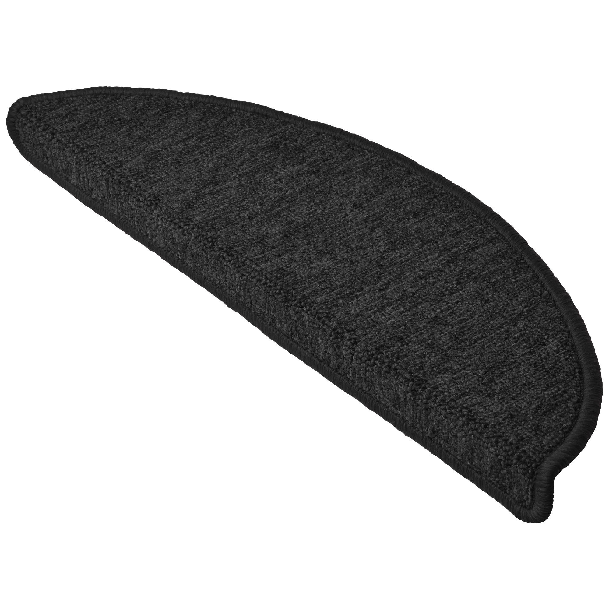 Beautissu Stufenmatte Anthrazit 20x1x56 cm