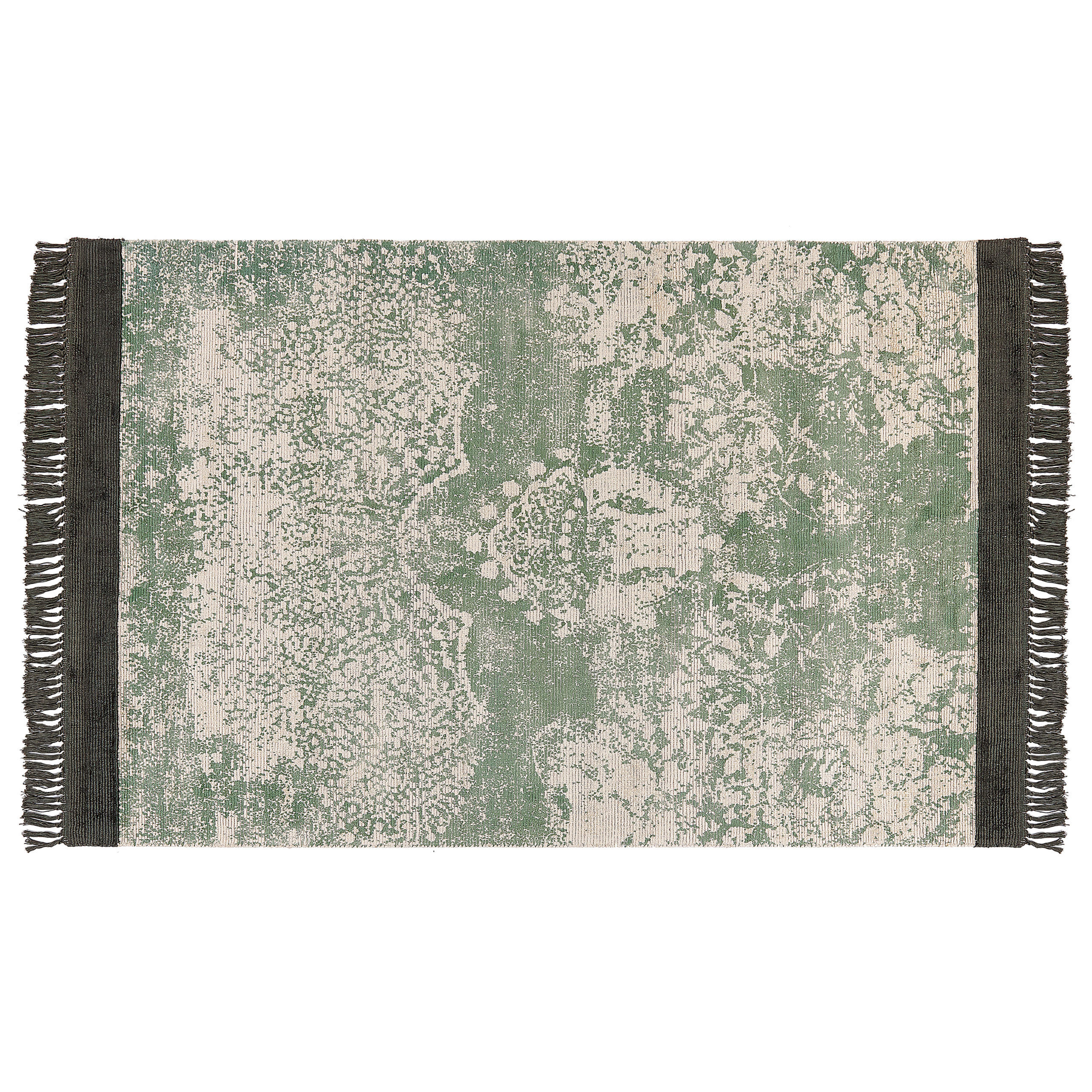 KURZFLOR-TEPPICH Akarsu 200/140 cm - Grün, Naturmaterialen (140/200cm) - Beliani