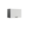 HÄNGESCHRANK R-Line Weiß Landhaus 60 cm Flach - Anthrazit/Weiß, Holzwerkstoff (60/40/31cm) - Vicco