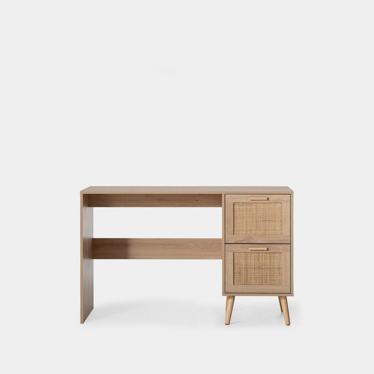 SCHREIBTISCH Tahiti Natürlich 120 cm x 76 cm - Naturfarben, Holzwerkstoff (48/120/76cm) - Klast Home