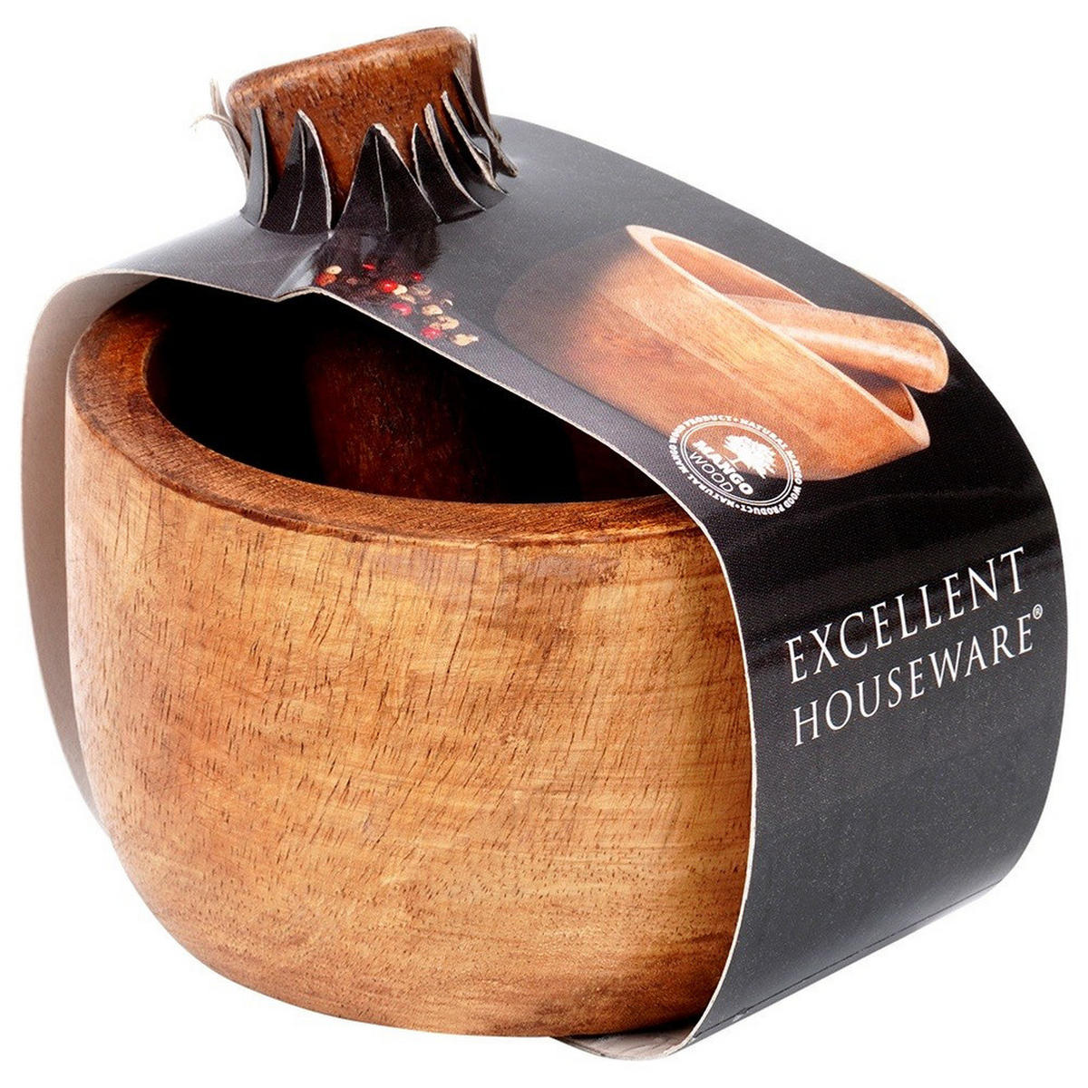 GEWÜRZMÜHLE Schwarz - Schwarz, Holz (6/21.5/6cm) - Excellent Houseware