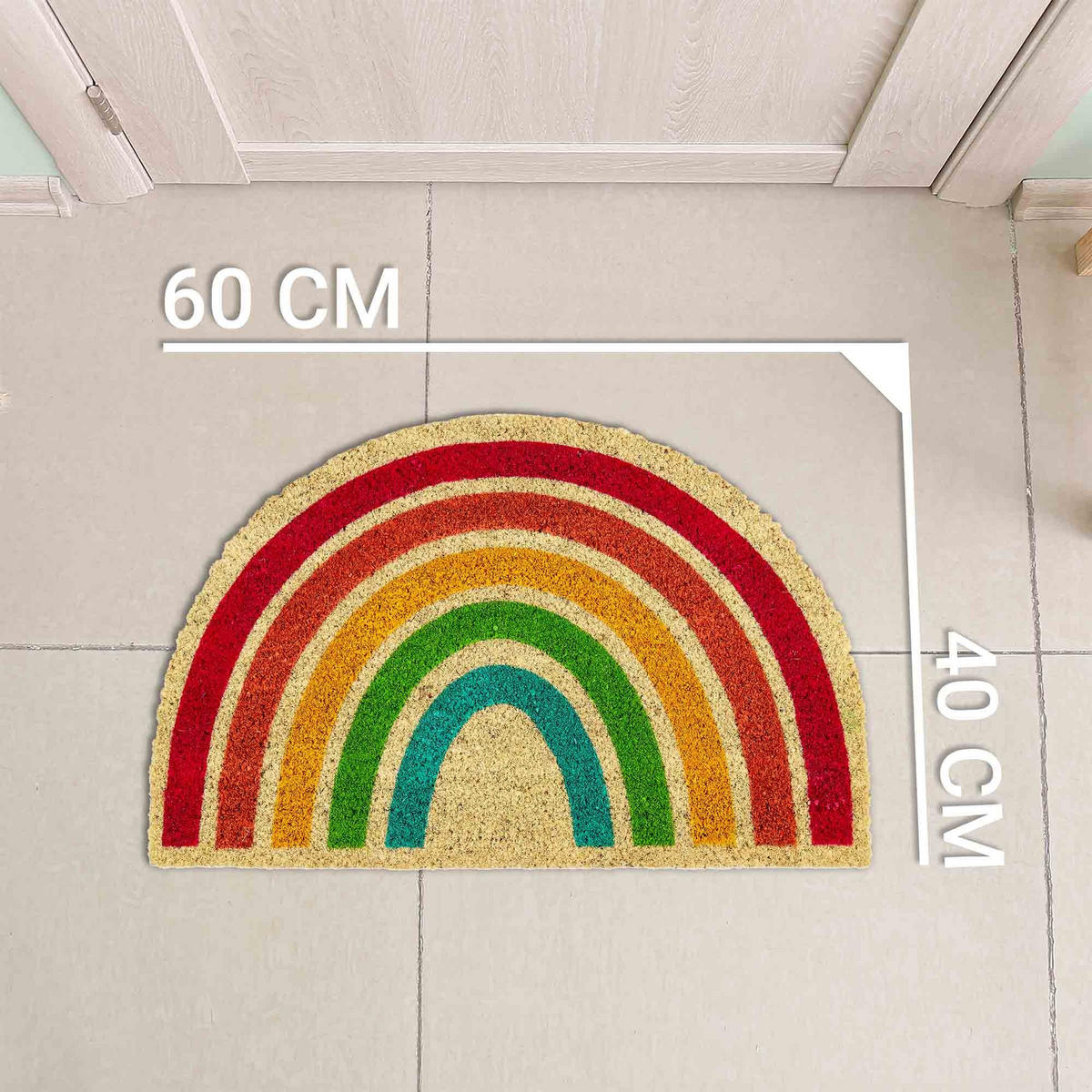 FUSSMATTE COCO STYLE - Multicolor, Textil (40/60cm) - Astra