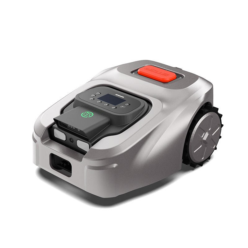 RASENMÄHER ROBOTER ISWARD GS 2026, bis 1000㎡ mit KI-Vision und GPS-Schutz - Grau, Metall (56/25/45cm) - Kaket