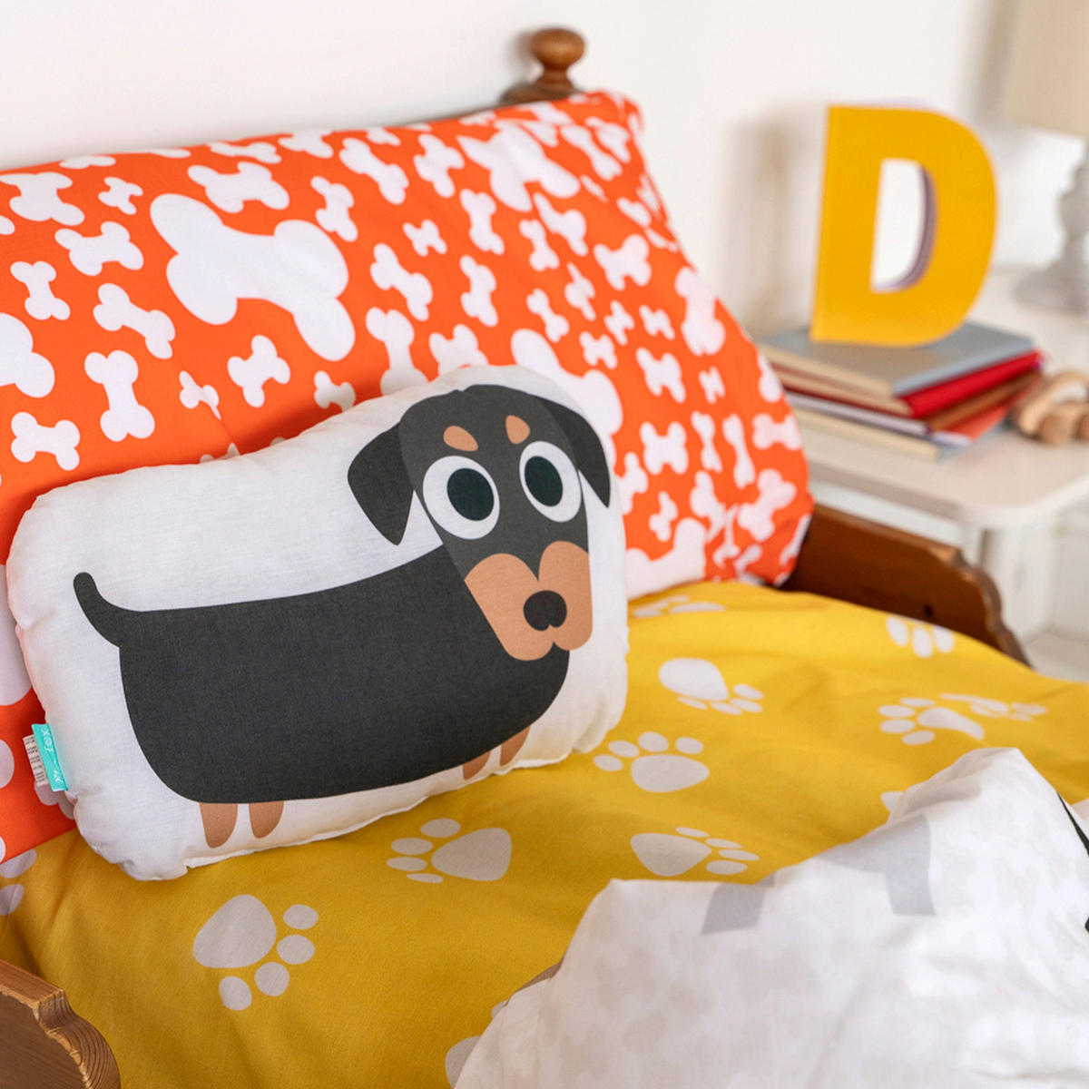 BETTBEZUG 2er-Set teiliges dogs 135/140x200 cm (standardgrösse) mehrfarbig - Multicolor, Textil (140/200cm) - Happy Friday