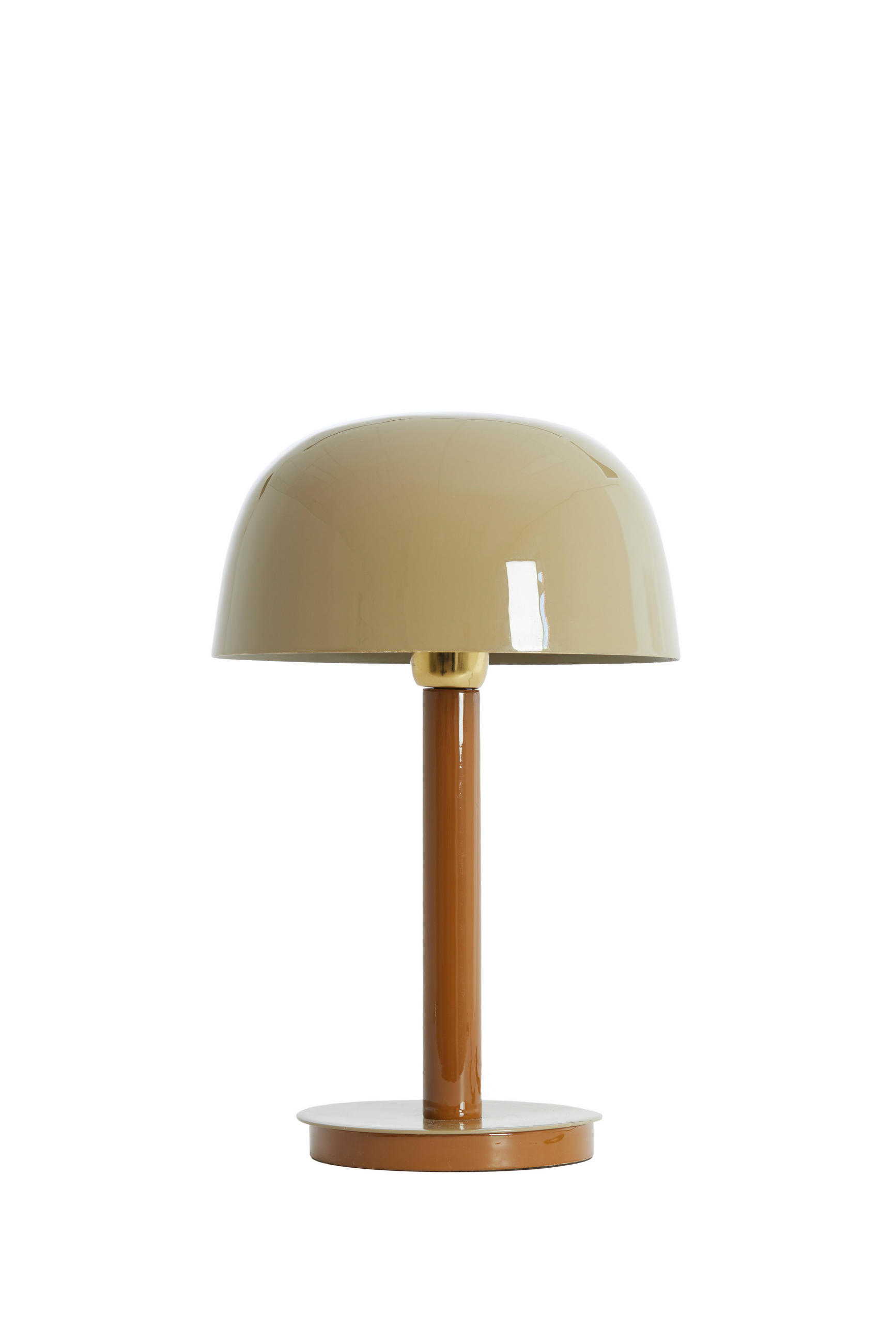 TISCHLAMPE Marivet Braun 25/25/37 cm - Braun, Metall (25/25/37cm) - Light & Living