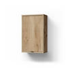 BADSCHRANK ATERNO Viking Oak 40 x 65 cm mit 2 Regalböden - Eiche Wotan, Holzwerkstoff (40/65/22.1cm) - Livinity®