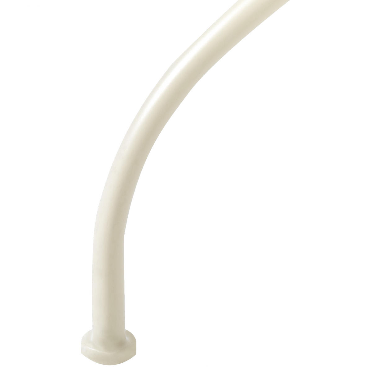 GARTENTISCH Weiß Spello - Rot/Weiß, Metall (60/60/74cm) - Beliani