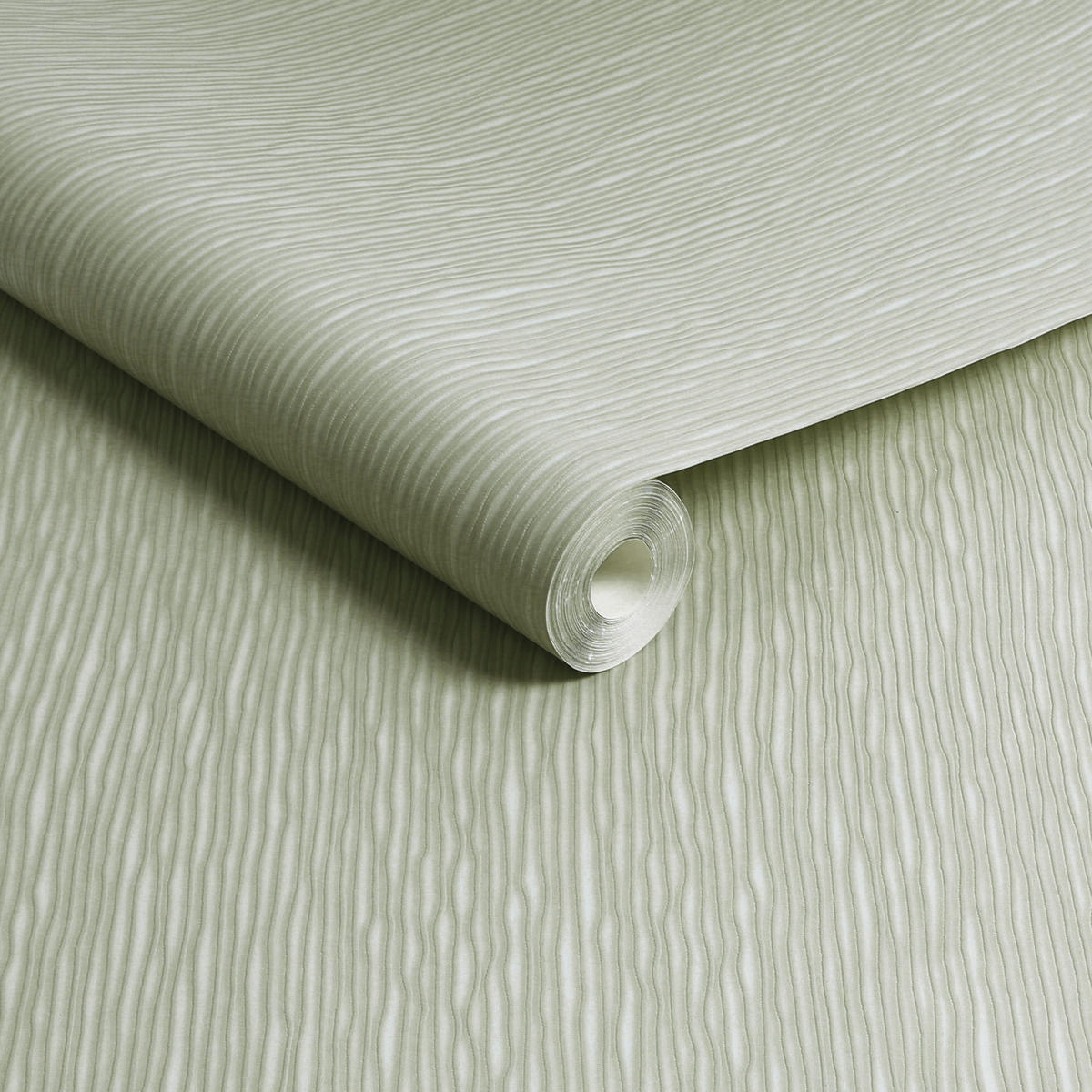 VLIESTAPETE Organisch - Grün, Papier/Kunststoff (52/1000cm) - Sublime