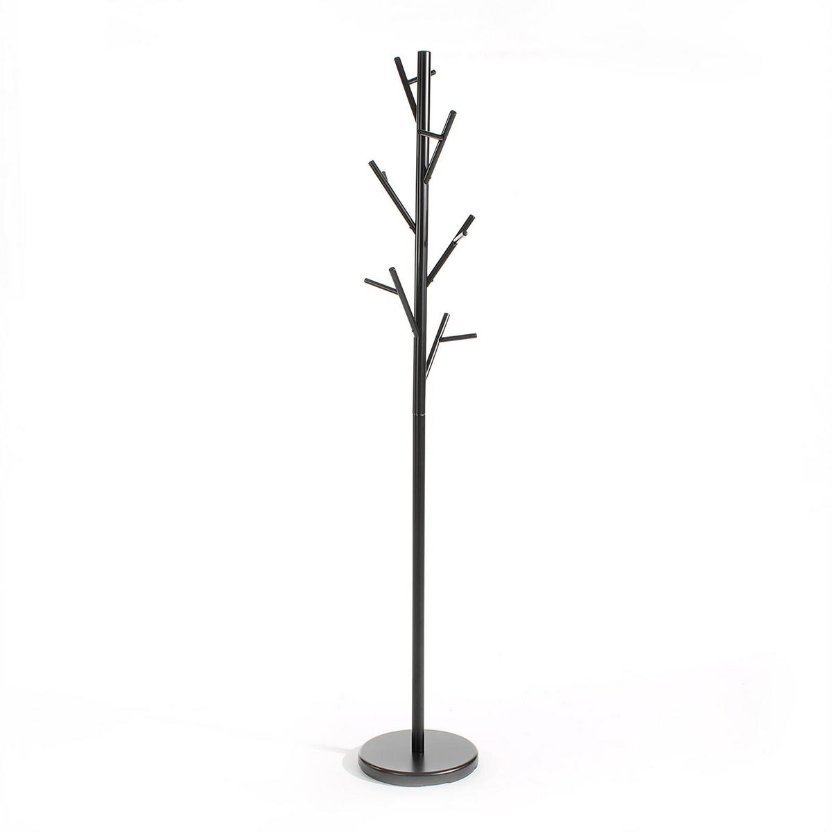 KLEIDERSTÄNDER ZENO - Schwarz, Metall (30/177/30cm) - IDIMEX