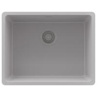 SPÜLBECKEN Venedig Slim Easy, 2-er set Grau 56/44 cm 1 Becken + Ablauf-Set ab 60er Unterschrank - Grau, Kunststoff (56/20/44cm) - Primagran