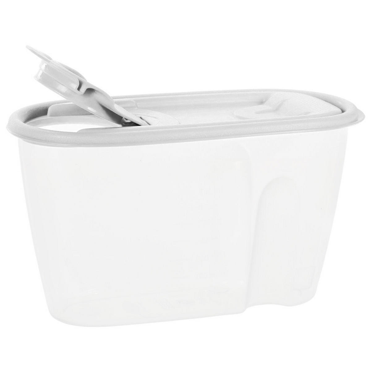 KÜCHENBEHÄLTER Lebensmittel 1 L - Weiß, Kunststoff (9/11/20cm) - Excellent Houseware