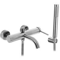 WANNENARMATUR Rea Spot Nickel Brush - Nickelfarben, Metall (23.5/18.5/22cm) - REA