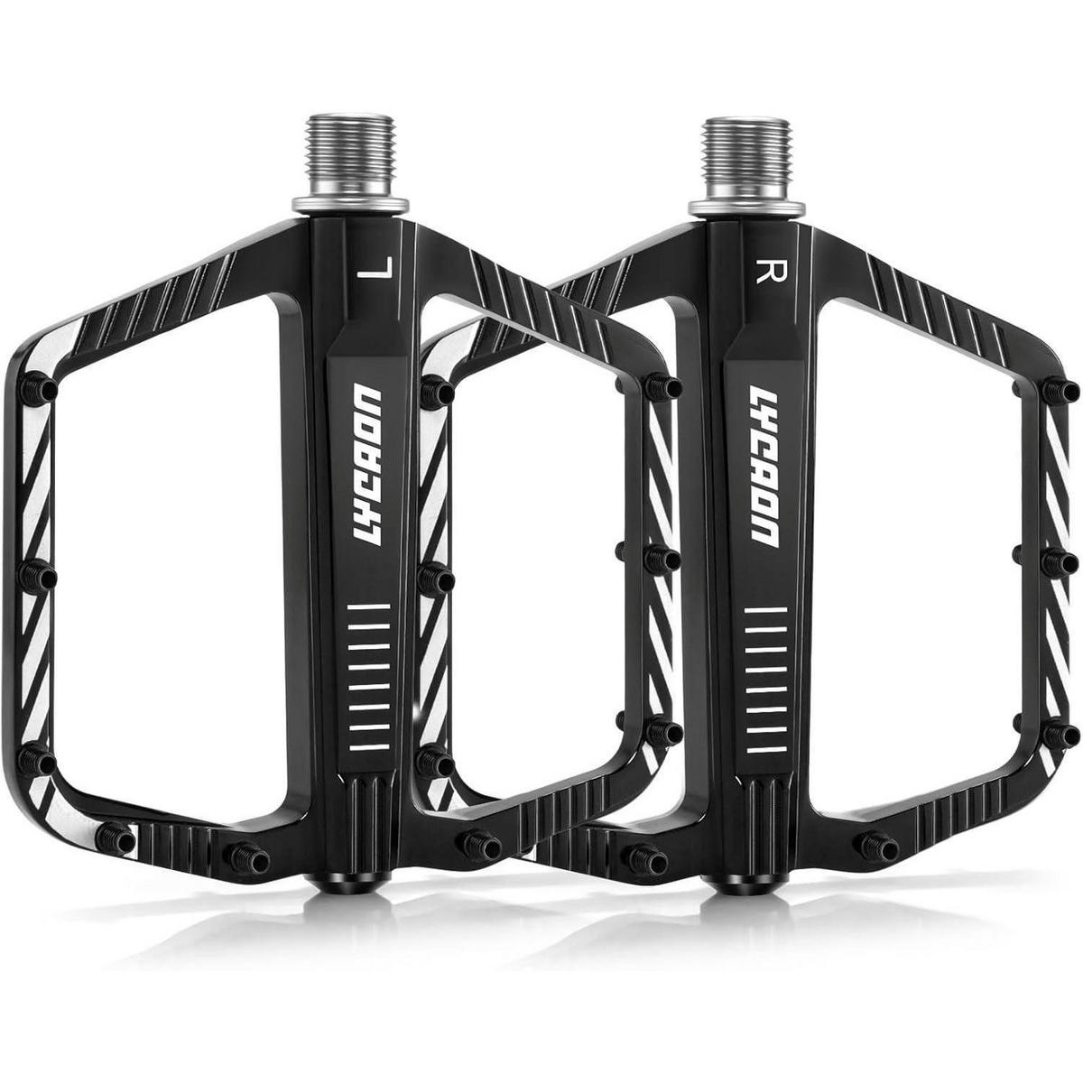 FAHRRADPEDALE Aluminium Schwarz - Schwarz, Metall (1.1/1.5/11cm)