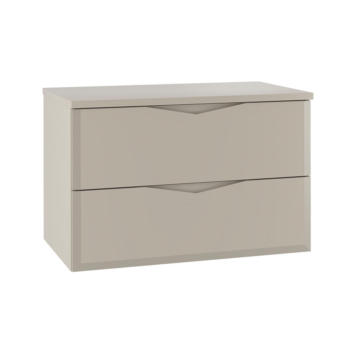 WASCHTISCHUNTERSCHRANK 80.6cm Ellie Kaschmir - Beige, Holzwerkstoff (80.6/52.2/46.5cm) - Petits-meubles